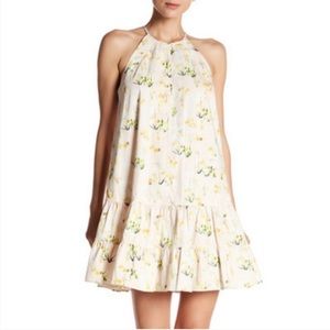Rebecca Taylor ballet combo shift floral dress